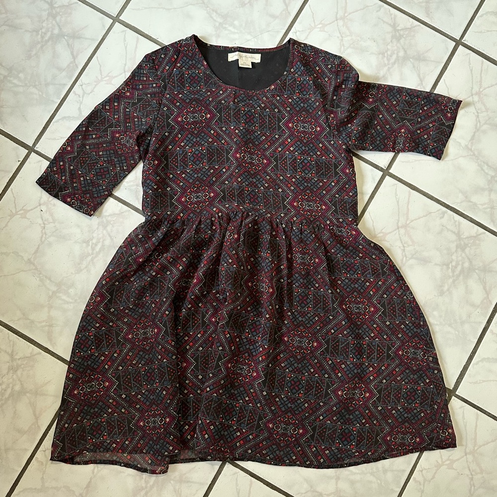 Patterned dress